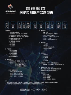 智神科技-鍋爐產品選型表